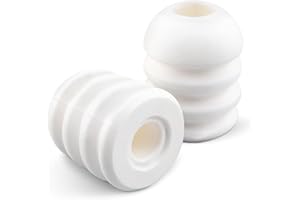 JUWEVAZU Rear Bump Stops Fit for Chevrolet SSR Rainier 2004-2007 Trailblazer Envoy Bravada 2002-2009, Pair Suspension Jounce Control Arm Bumpers, Replace 1515A-A9695