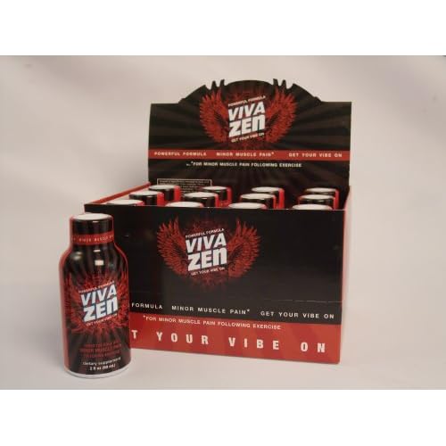 Vivazen - All Natural Pain Killer Beverage (Multiple Quantities) (12 Bottles) image