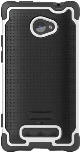 Ballistic SG1008-M385 SG Case for HTC 8X/Accord - 1 Pack - Retail Packaging - Black/Black/White