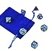 DND Dice Sets Polyhedral 7-Die Dice Peacock Dice for Dungeons and Dragons Tabletop Games Dice