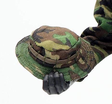 Green Soldier Uniforms Set for 12" Male Military Action Figure Body Army Uniform Outfit - Thumbnail 4