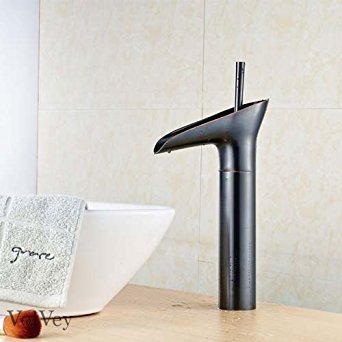 Volvey Bathroom Sink Faucets Oil Rubbed Bronze Waterfall