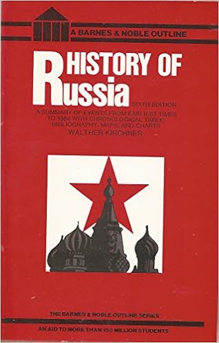 A History Of Russia Barnes Noble Outline Series 154 Walther