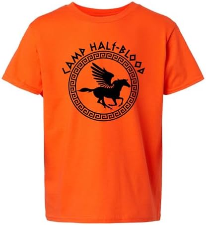 Amazon.com: Affect Design Studio Camp Half-Blood Orange Shirt (XS