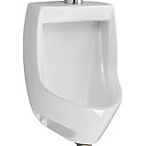 American Standard 6581001.020 Maybrook Universal Washout Top Spud Urinal, 1.0 GPF, White