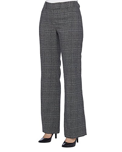 Tahari ASL Petite Plaid Trousers Dress Pants Slacks