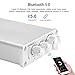 AIYIMA Bluetooth 5.0 Dual Channel HiFi TPA3116 Stereo Digital Audio Amplifier Receiver Class D Integrated Amp 2.0CH For Home Speakers 50Wx 2 With Treble & Bass Control(Silver-BT 5.0)thumb 2