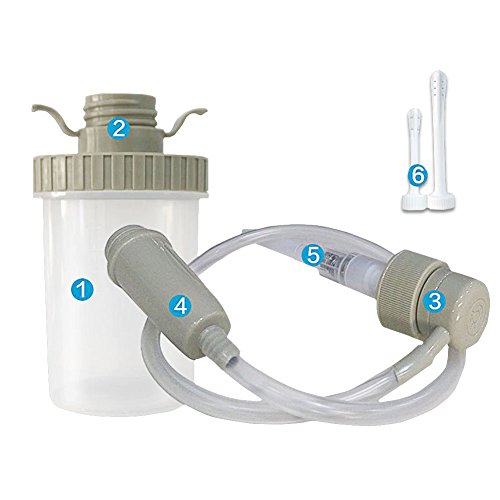 300ML Medical Manual Pressure Pump Anal Douche and Enema Bulb System Kit Vaginal Douching Aids in Hygiene