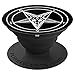 Pentagram Satanic Black Star Motive with Baphomet Goat Head PopSockets Adhesive PopGrip