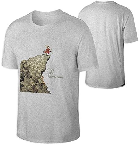 DonMMason Korn Follow The Leader Cotton Youth Men Funny Short Sleeves T Shirt Shirts Black