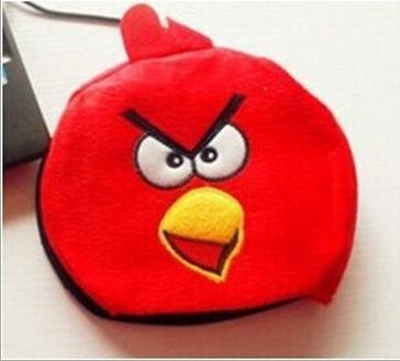 USB Warm Winter Mouse Pad with Wristguard,usb Heated Mouse Pad / Hand Warmer (red bird)