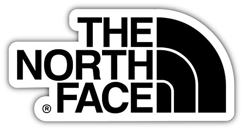 sticker the north face