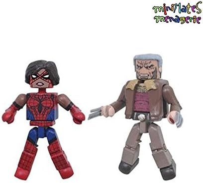 Minimates Marvel Series 74 Greatest Stories Old Man Logan & Ashley Barton Spider-Girl 2-Pack