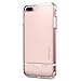 Spigen Flip Armor iPhone 8 Plus/iPhone 7 Plus Case with Durable Protection and Hidden Card Storage for Apple iPhone 7 Plus (2017) / iPhone 7 Plus (2016) - Rose Gold