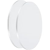 uxcell 2Pcs Aluminum Disc, 4"(100mm) Diameter 0.2"(5mm) Thickness Round Aluminum Sheets 6061 Aluminum Circle Plates for Metal Stamping