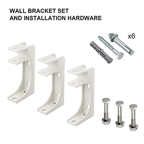 Diensweek Patio Awning Retractable 12'x10', Fully Assembled Motoried