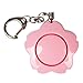 Enyee Personal Alarm 120dB Siren SOS Device Self Defense Emergency Safety Alarm Sakura Shape Security Keychain for Women/Student/Attack Rape/Jogger/Kids/Elderly/Pupil, Charm for Bag Decoration (Pink)
