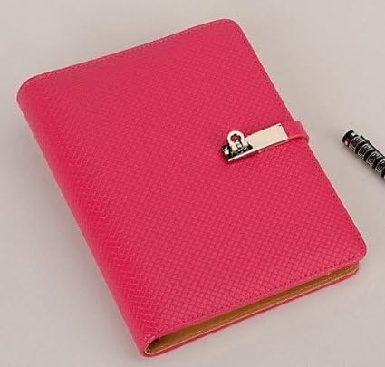 Amazon Premium Spade システム手帳 ビジネス クラシカル レディース メンズ A5 バインダー リング ブラック オレンジ レッド おしゃれ ビジネス プライベート メモ スケジュール Mk0221 9 991 ローズレッド システム手帳 文房具 オフィス用品