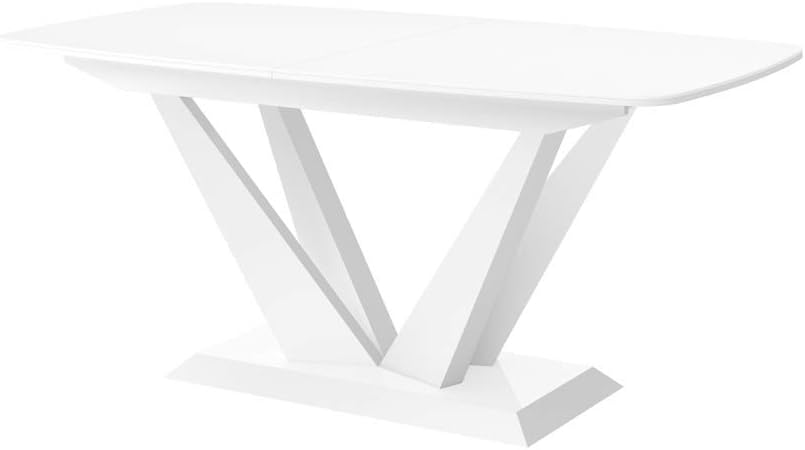 LETTO Extendable Dining Table (White)