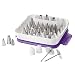 Wilton Master Decorating Tip Set, 55-Piece decorating tips, Cake Decorating Supplies