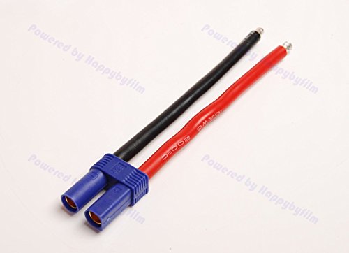 Lot(5) EC5 Female Connector 10CM 10awg Wire for RC ESC Charger Side Power