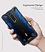 Ringke Fusion-X Compatible with Mi 9T / Mi 9T Pro / K20 / K20 Pro Case, Clear Back Heavy Duty Shockproof TPU Bumper Phone Cover - Space Blue