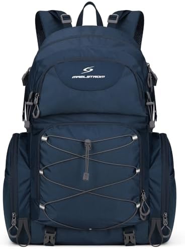 amazon waterproof hiking backpack Amazon.com: 45L Waterproof Backpacks for women or men short & long haul  travelling, any outdoor sports, camping and hiking (M) : Sports & Outdoors