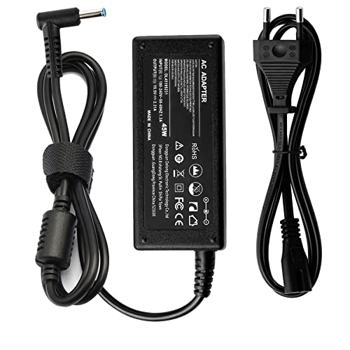 BIUBOTY Charger 45W 19.5V 2.31A Adapter Compatible with HP Pavilion X360 11 13 15 Elitebook 840 830 850 Probook 430 440 450 455 470 G3-G8 Stream 14 741727-001 PC Computer Power 0 .177 * 3mm