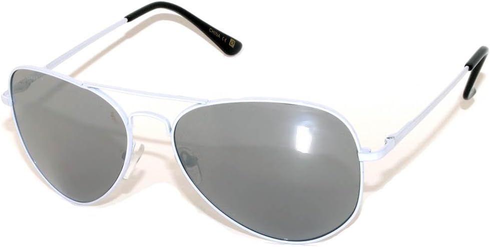 OwlAviator Sunglasses Womens Mens Spring Hinges Mirror and Smoke Lens with Metal Colorful Frame