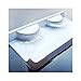1 Pair White Exaggerate Long Thick Artificial False Eyelash for Prom Party