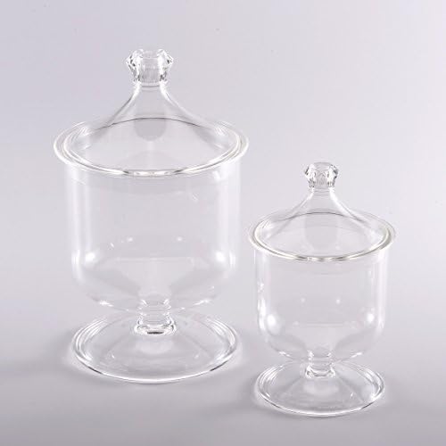 Kao Gold Straight Clear Candy Jar(Transparent)