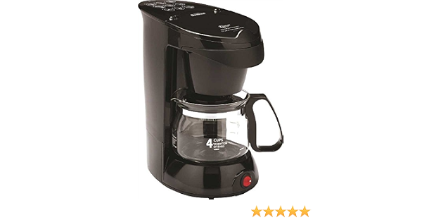Amazon.com: Sunbeam 3278 - Cafetera de 4 tazas, color negro, 1.0 x 1.0 x  1.0 in : Hogar y Cocina