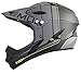 Demon Podium Full Face Mountain Bike Helmet Black with Black Supra Goggle (Large), Black/Green