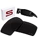 Oakley Gascan Replacement Lenses (Dark Black) - Polarized, 1.4 mm Thick, AR Coated, Added UV Protection, High Quality, Fits Perfectly, For Men & Women