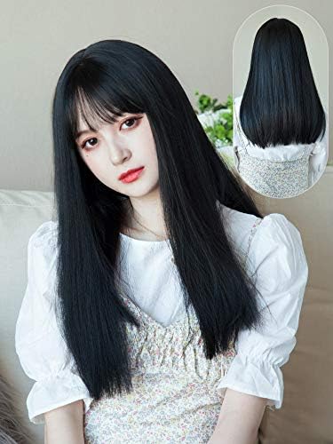 ウィッグ セミロング フルウィッグ レディーズ かつら ストレート 自然 原宿系 人気 小顔効果 可愛い 医療