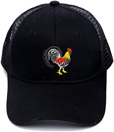 Mesh SnapBack Stitches Rooster Cock Hat Caps Breathable Truck Driver hats