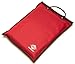 Aqua Quest Storm 15 - 100% Waterproof Laptop Case – 15 inch, Lightweight, Durable, Fast & Easy to Use, Versatile - Red, Dry Bag Computer Sleeve