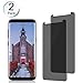 [2 Pack] Live2Pedal Samsung Galaxy S8 Anti - Spy Tempered Glass Screen Protector [9H Hardness][3D Curved][No Bubble][Anti-Scratch] Privacy Glass Screen Protector Compatible with Samsung Galaxy S8