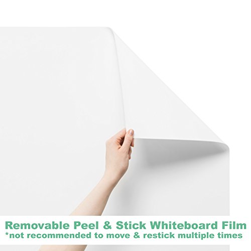 Think Board Whiteboard Wall Sticker 2’x3’ SelfAdhesive White Peel