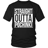 Teehub Straight Outta Pochinki Shirt pubg T-Shirt (L)