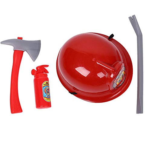 Kids Child Pretend Play Toys Accessory Tool Lots Profession Role Plays Game Toy Set(Fire Fighting)