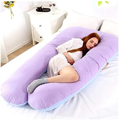 Argonv Full Body Pregnancy Pillow, Maternity Pillow Back Support U Shaped, Body Nursing Pillow Support Back/Neck/Head (C1)