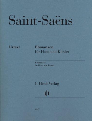 Romances for Horn and Piano - Horn and piano - (HN 1167) (French) Sheet music – 10 Jan. 2009