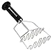 KonigHaus Potato Masher Fast Effective All Stainless Steel Spring Loaded Dual Action Masher With Comfortable Ergonomic Handle for Potato/Vegetable/Fruit Mashing