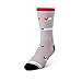 Sheec TrouSox - Reinforced Crew Length Men's Dress Socks - Valentine's Day Heartstring (Regular | 1 Pair)