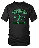 Amdesco Men's The Office Rabies Awareness Fun Run 2007 T-Shirt