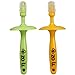 ZoLi GUMMY STICKS Gum Massager, Green/Orange, Set of 2
