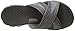 SKECHERS Performance Womens Go Walk Mellow Flip Flop,Black,7 M US