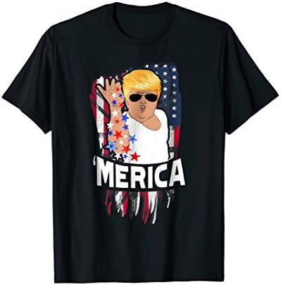 Trump Bae Freedom T-Shirt Funny Salt 4th Of July Tee
