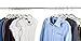 50 pc Premium Quality Off-White Velvet Hangers - Space Saving Thin Profile, Non-slip Padded with Notched Shoulders for Dresses and Blouses â€“ Strong Enough for Coats and Pants